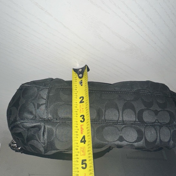 SOLD! Coach hobo style bag. In good condition structurally, leather is too. - Picture 12 of 15